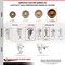 Service Caster 6 Inch High Temp Phenolic Wheel Swivel 3/8 Inch Threaded Stem Caster Set SCC SCC-TS20S615-PHSHT-381615-4 - alternate 3